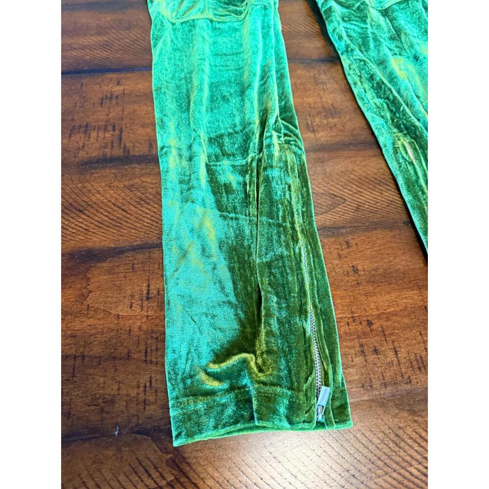Guapi Mens Pant Limited Edition Green Cargo Velvet Seaz Streetwear, Size 32 - Picture 12 of 14